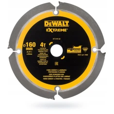Диск пиляльний Extreme DeWALT 160x20 мм 4 зуби (DT1470)