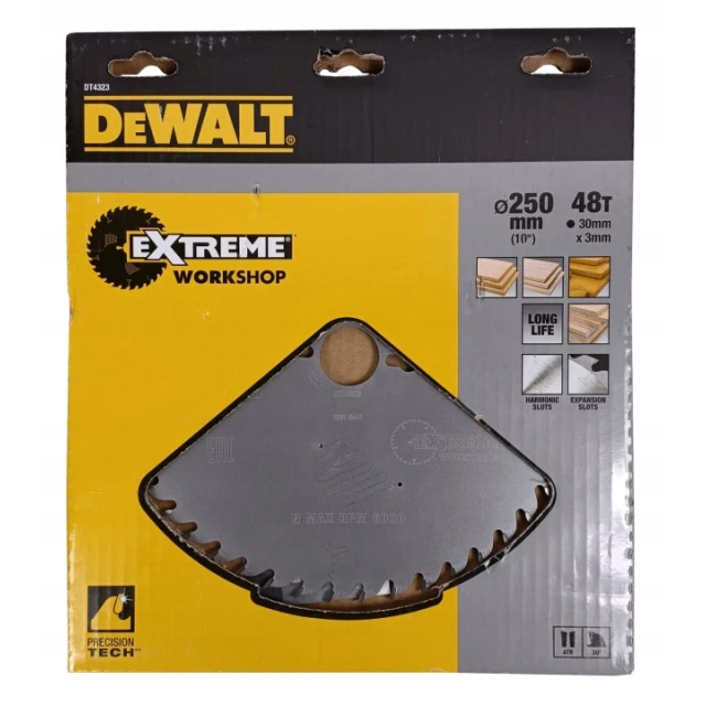 Диск пильний Extreme DeWALT 190x4z x30 з вольфрамом (5035048540930)
