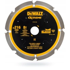 Диск пиляльний DeWALT 216x8z x30 з твердосплавом EXTREME (DT1473)