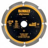 Диск пиляльний DeWALT 216x8z x30 з твердосплавом EXTREME (DT1473)