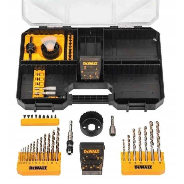 Набір бітів, свердел, головок DeWALT 100 шт (DT70620T)