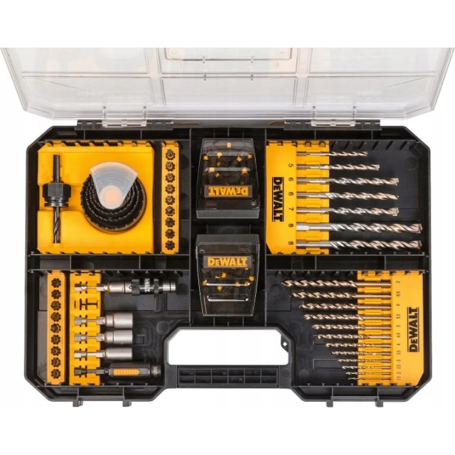 Набір бітів, свердел, головок DeWALT 100 шт (DT70620T)