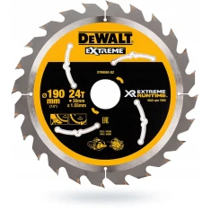 Диск пильний FlexVolt DeWALT 190x24z x30 з вольфрамом (DT99562)