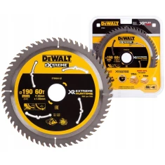 Диск пиляльний DeWALT 190x60z x30 мм FlexVolt з твердосплавними зубами (DT99564)