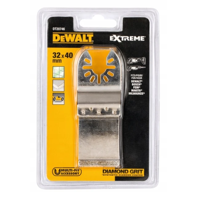 Полотно діамантове для плитки і швів DeWALT 32×40 мм (DT20746-QZ)