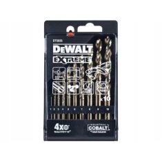 Набір свердел по металу DeWALT 1-10 мм 10 шт COBALT (DT5935)