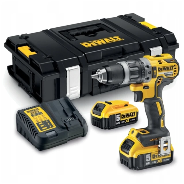 Шуруповерт DeWALT 18В ударний 70Нм 2x5Ач (DCD796P2-QW)