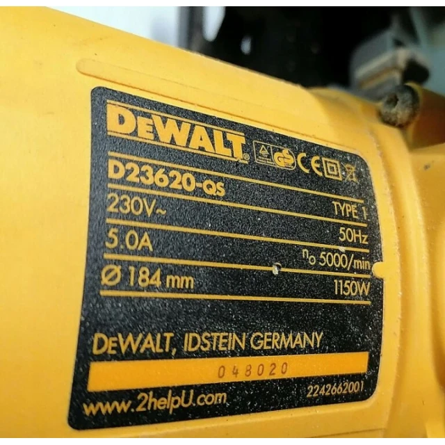 Угловая шлифмашина DeWALT 125 мм 900 Вт плавный старт (DWE4157)