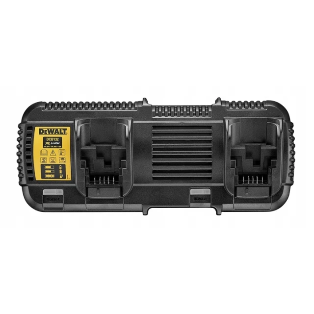 Зарядний пристрій подвійний DeWALT 18-54V FLEXVOLT (DCB132)