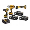 Набір шуруповерт DeWALT DCF899 + дриль DCD791 + кутова шліфмашина DCG406 3x5Ah 3xTSTAK (DCF889H)