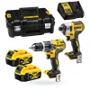 Шуруповерт DeWALT DCD796 + Гайковерт DCF887 2x5Ah TSTAK (DCK266P2T)