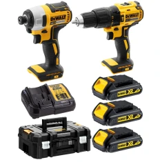 Шуруповерт DeWALT DCD778 + Гайковерт DCF787 18V 3x1,5Ah