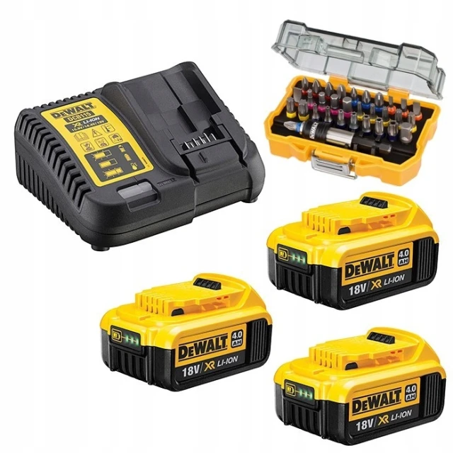 Набір DeWALT DCD796 DCF887 DCH273 DCG405 3x5Ah (DCK422P3)