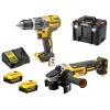 Набір: Шуруповерт DeWALT DCD796 + Кутова шліфмашина DCG405 18V 2x5Ah (DCK2080P2T)