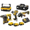 Набір кутова шліфмашина DeWALT DCG405 + молоток відбійний DCH273 + шуруповерт DCF887 3x5Ah (5035048699317)