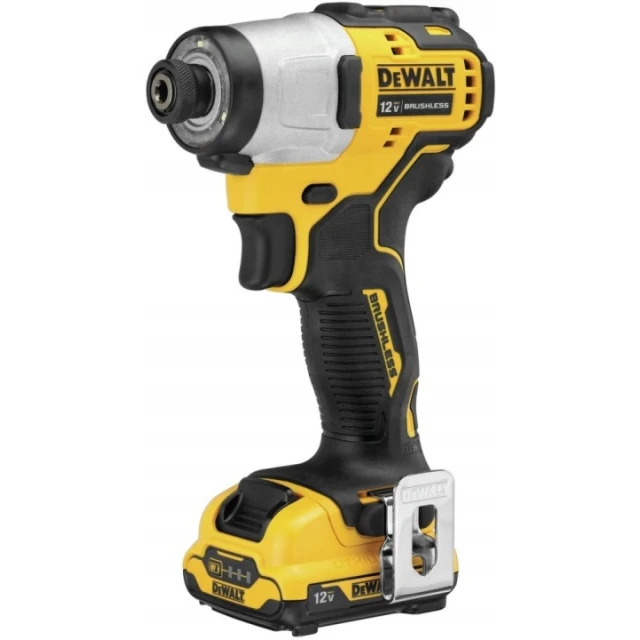 Набір Викрутка DeWALT DCD701 + Гайковерт ударний DCF801 12V 2x3Ah (5035048713259)
