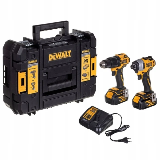 Шуруповерт DeWALT DCD709 + Гайковерт DCF809 18V 2x4Ah