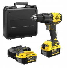 Шуруповерт Stanley SFMCD715M2K-QW 18V 60Nm ударний 2x4Ah (5035048723869)