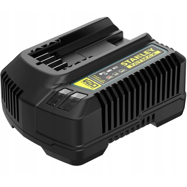 Кутова шліфмашина FatMax Stanley V20 125 мм 18V 2x4Ah у валізі (SFMCG400M2K)