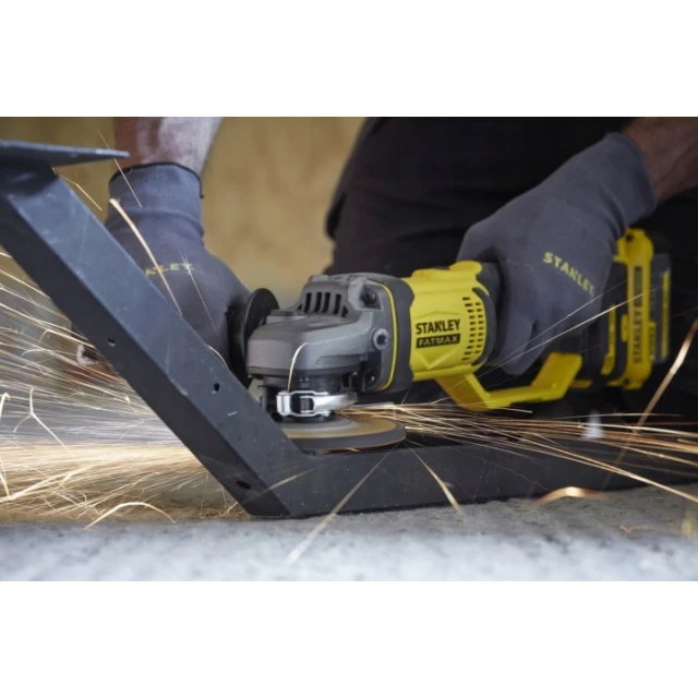 Шліфмашина кутова FATMAX Stanley V20 125 мм 18V (SFMCG400B)