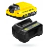 Шліфмашина ексцентрикова FATMAX Stanley V20 125 мм 18V 2 Ач (SFMCW220D1S)