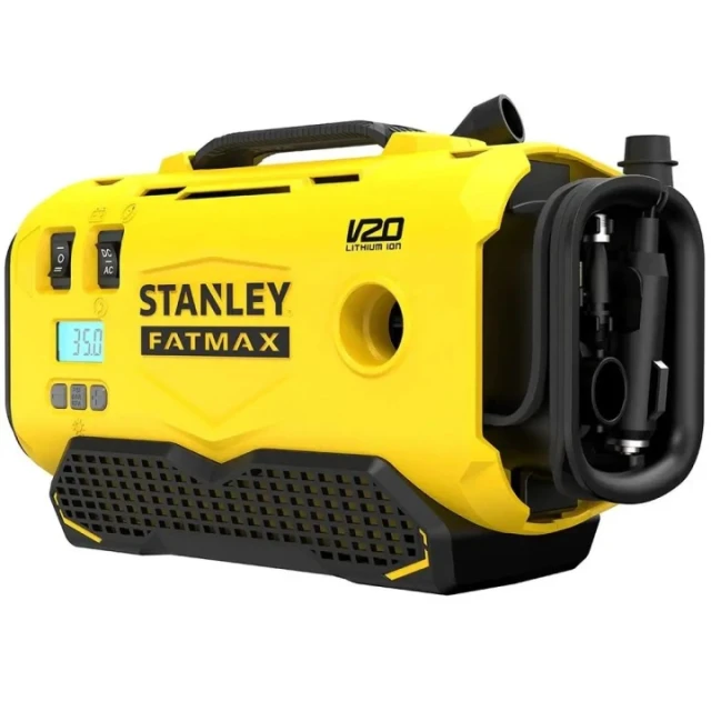 Компресор акумуляторний Stanley 18V 11 bar FATMAX V20 (SFMCE520B-QW)