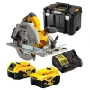 Пила дисковая DeWALT 18V 184 мм 2x5 Ah TSTAK (DCS572P2)