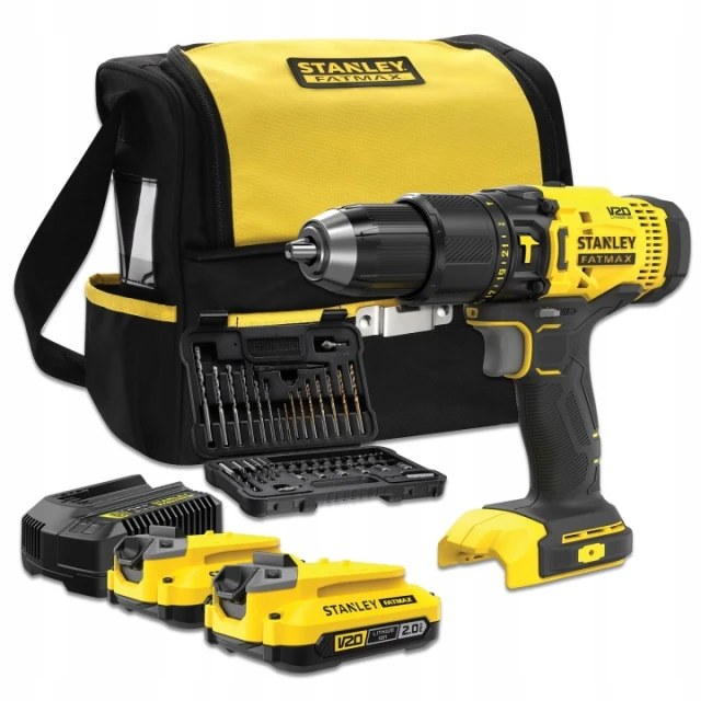 Гайковерт ударний FATMAX Stanley V20 18V 50Nm 2x2Ah (SFMCD711DSA)