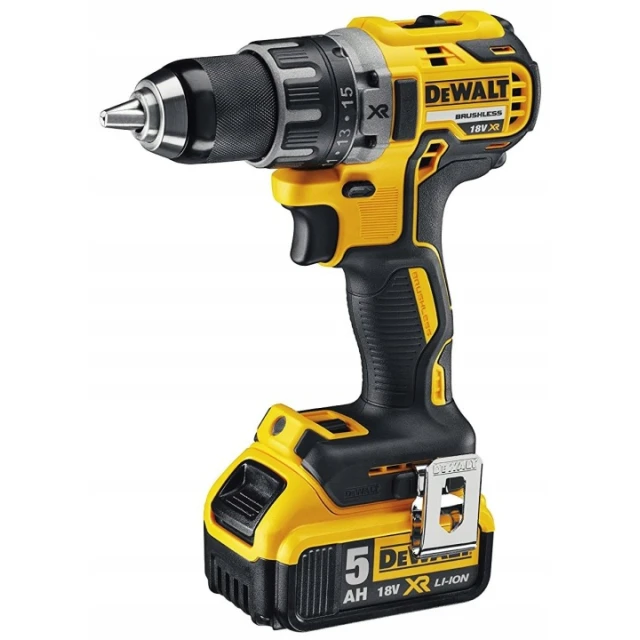 Шуруповерт DeWALT DCD791 + Угловая шлифмашина DCG405 18V 2x5Ah