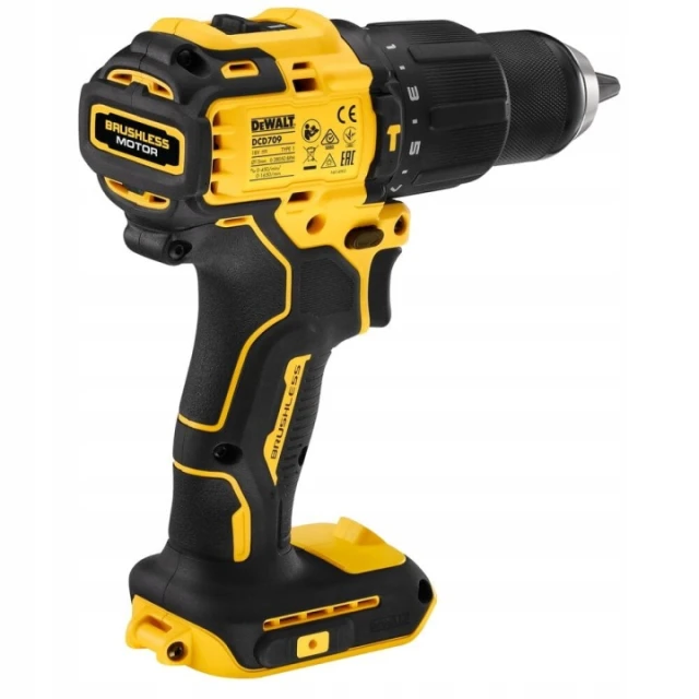 Шуруповерт DeWALT 18V 65Nm ударний безщітковий TSTAK 2x4Ah (DCD709M2T)