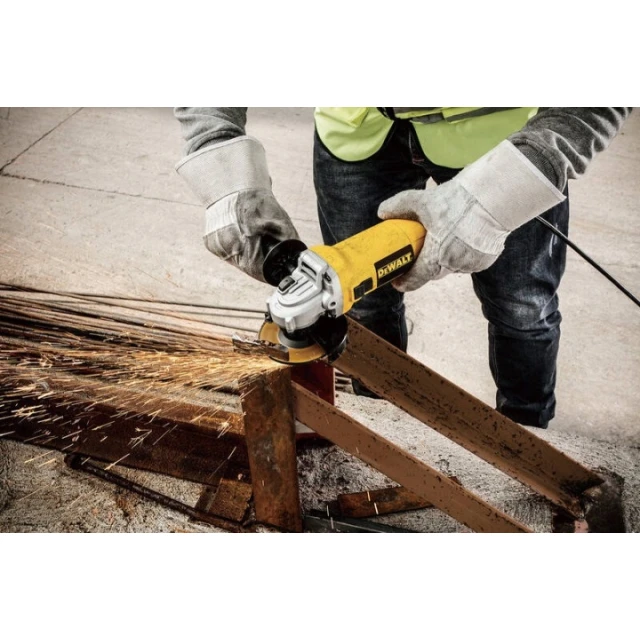 Угловая шлифмашина DeWALT 125 мм 950 Вт плавный старт (DWE4117-QS)