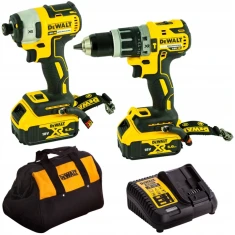 Шуруповёрт DeWALT DCD796 + Гайковёрт DCF887 2x5Ah в сумке (5035048748350)