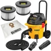 Пилосос DeWALT 1400W 38 л сухе/вологе видалення (DWV905H)