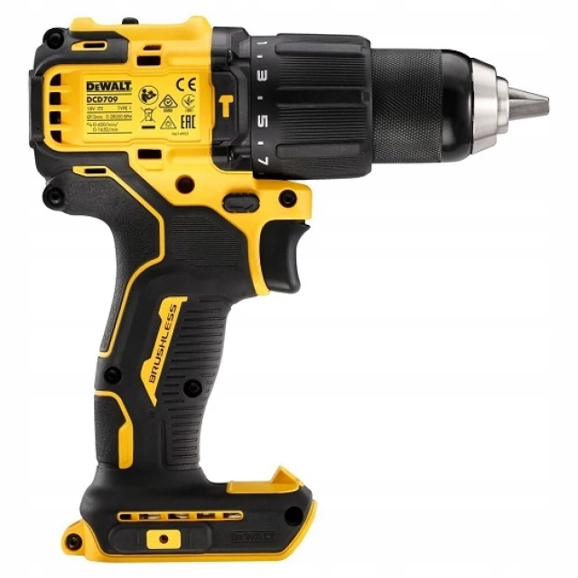 Шуруповерт DeWALT DCD709 18В 65Нм ударний безщітковий 1x4Ач (DCD709M1)