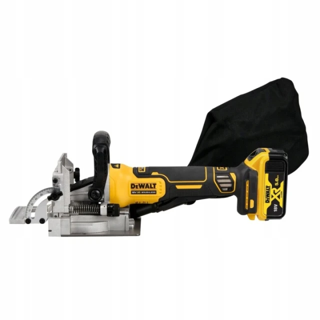 Рубанок ламельний DeWALT 18V 2x5Ah 20 мм BL TS (DCW682P2)
