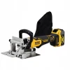 Рубанок ламельний DeWALT 18V 2x5Ah 20 мм BL TS (DCW682P2)