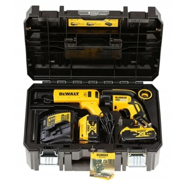 Шуруповерт DeWALT 18V 1x1,7Ah для гіпсокартону (DCF620E1K)