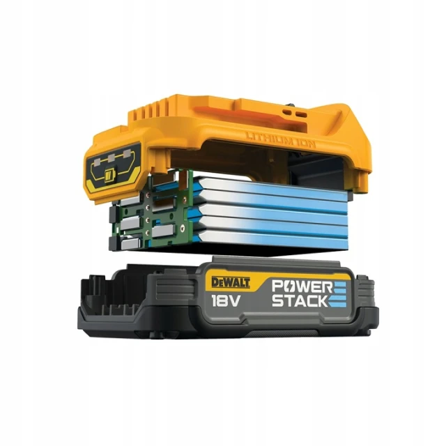 Зарядний пристрій + DeWALT 2 акумулятори 18V 1,7Ah (5035048788349)
