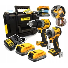 Шуруповёрт DeWALT DCD805 + Гайковёрт DCF850 2x1,7Ah (5035048788370)