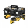 Багатофункціональне нарядження осцилювальне DeWALT DCS356E1T 18V 1×1,7Ah TSTAK (5035048789308)