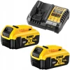 Зарядное устройство универсальное DeWALT DCB1104 + 2 аккумулятора 5 Ah (5035048790045)