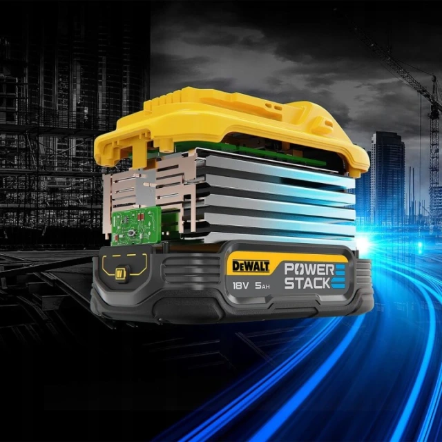 Акумулятор DeWALT 18V Powerstack 5Ah Li-Ion PS GFN (DCBP518G)