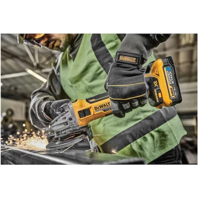 Кутова шліфмашина DeWALT 125 мм 18V 2x5Ah безщіткова TSTAK (DCG405H2T-QW)