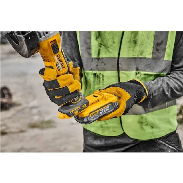 Кутова шліфмашина DeWALT 125 мм 18V 2x5Ah безщіткова TSTAK (DCG405H2T-QW)