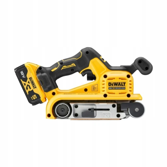Шліфмашина стрічкова DeWALT 18V 75x533 мм 2x5 Ah TSTAK (DCW220P2)
