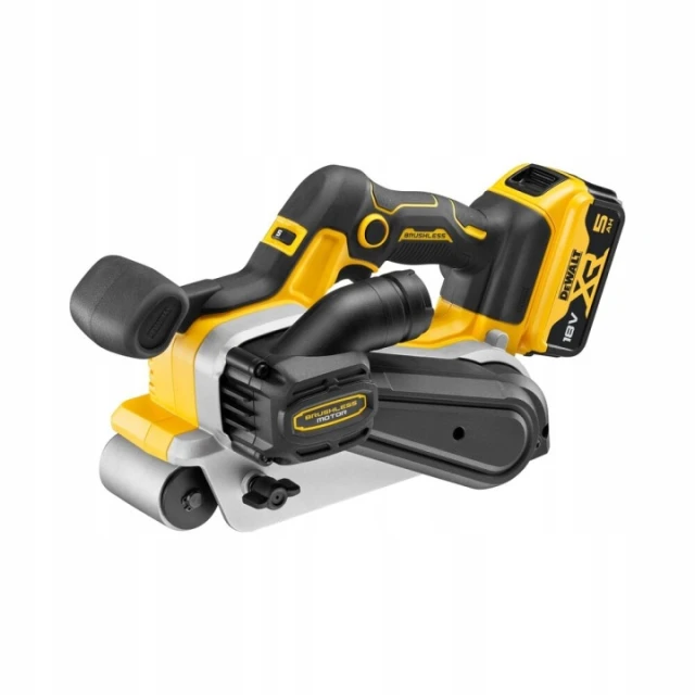 Шліфмашина стрічкова DeWALT 18V 75x533 мм 2x5 Ah TSTAK (DCW220P2)