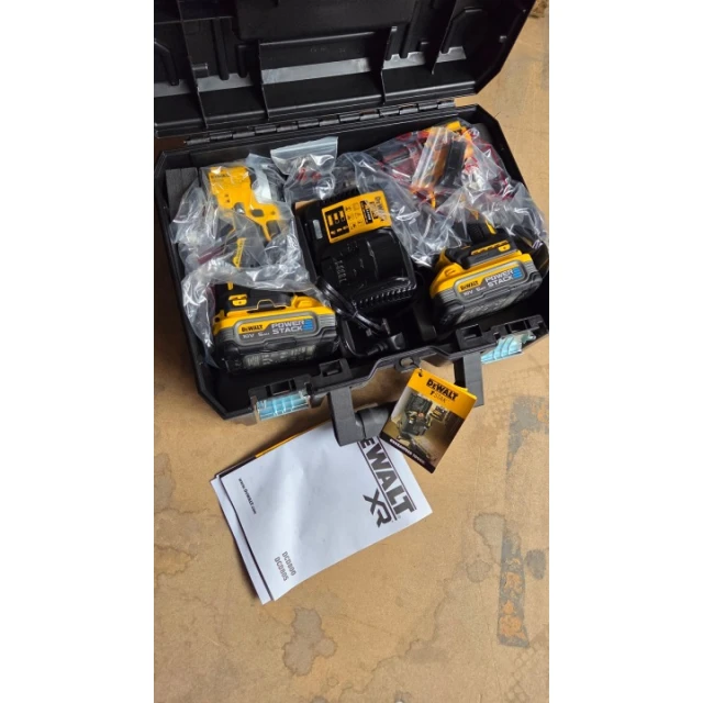 Шуруповерт DeWALT DCD805 + Гайковерт DCF850 2x5Ah PS (5035048794036)