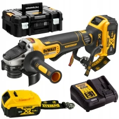 Кутова шліфмашина DeWALT 125 мм 18V 2x5Ah TSTAK (5035048797433)