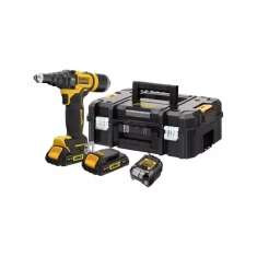 Клепальник DeWALT 18 В 10 кН 2x2 Ач GFN TSTAK (DCF403D2GT)
