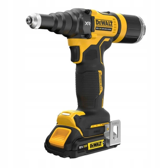 Клепальник DeWALT 18 В 10 кН 2x2 Ач GFN TSTAK (DCF403D2GT)